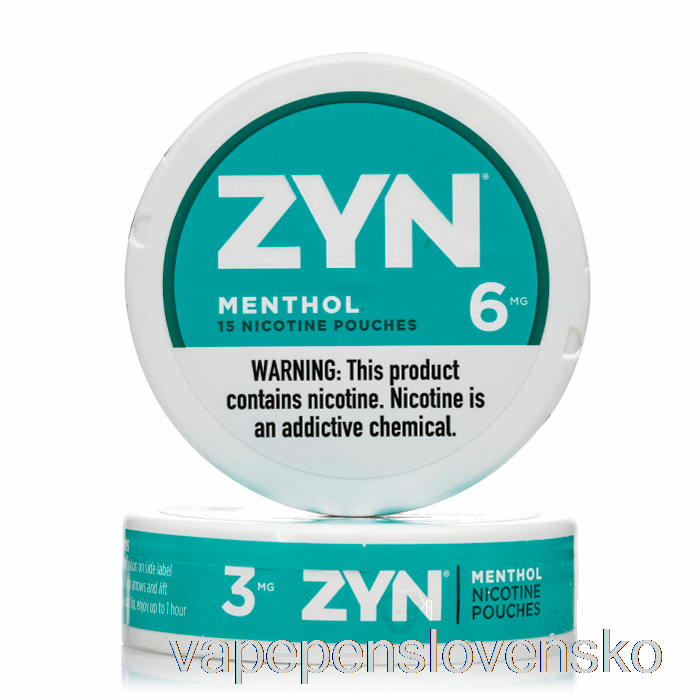 Zyn Nikotínové Vrecúška - Mentolové 3mg (5-balenie) Vape Shop Bratislava